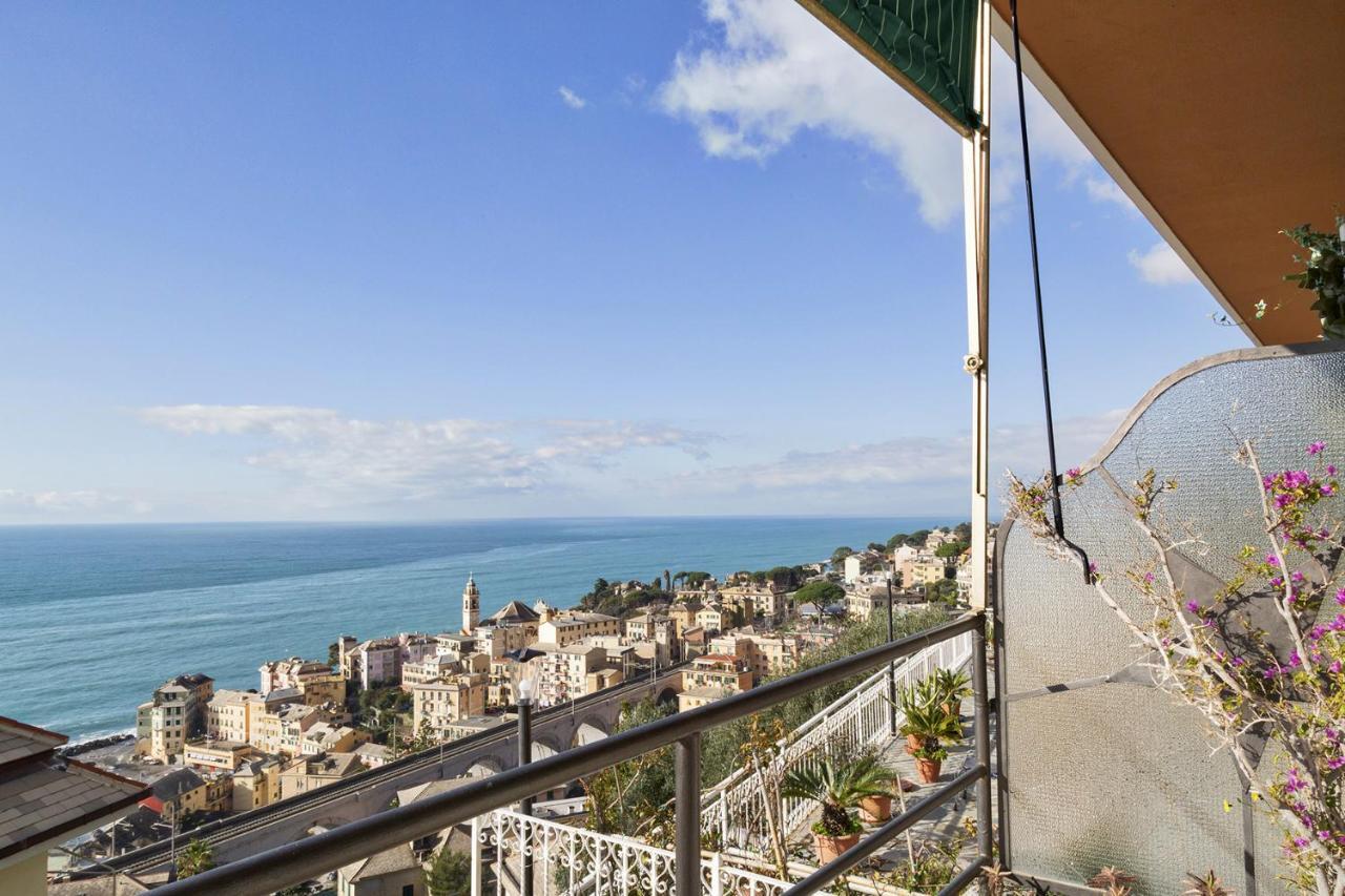 Sunset Apartment Above The Sea By Wonderful Italy 보글리아스코 외부 사진