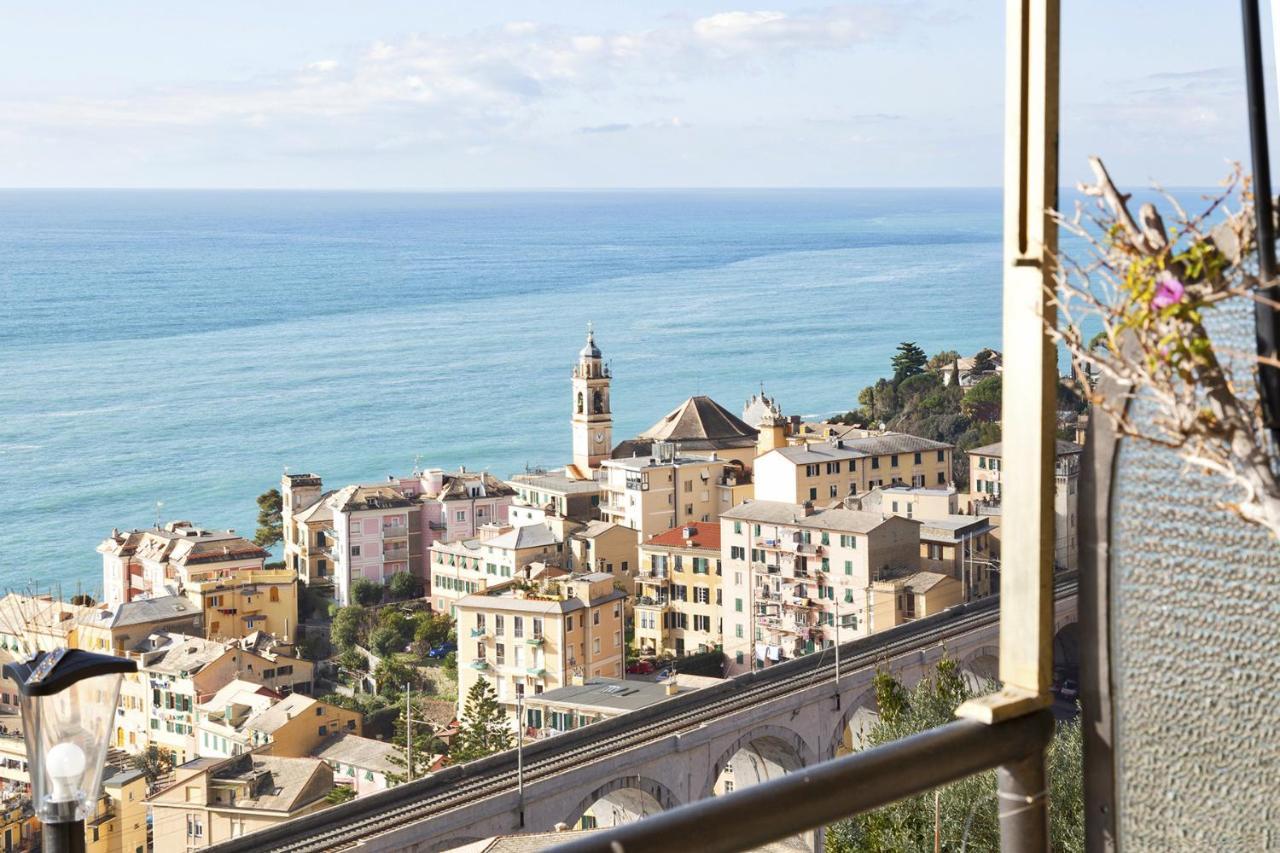 Sunset Apartment Above The Sea By Wonderful Italy 보글리아스코 외부 사진